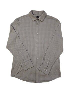 3/$20 Kirkland Signature Knit Button-Up Shirt Men's M 15-16 34/35